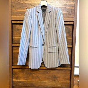 Club Monaco Borrem Pinstripe Blazer.